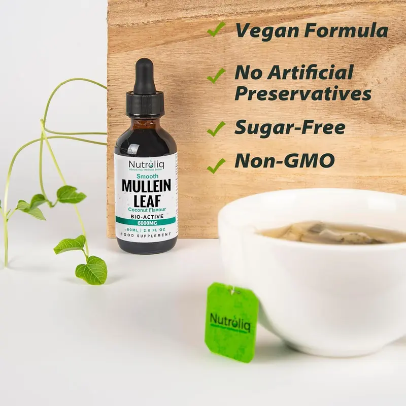 Nutroliq Mullein Leaf 50:1 Extract Drops - 60ml 3
