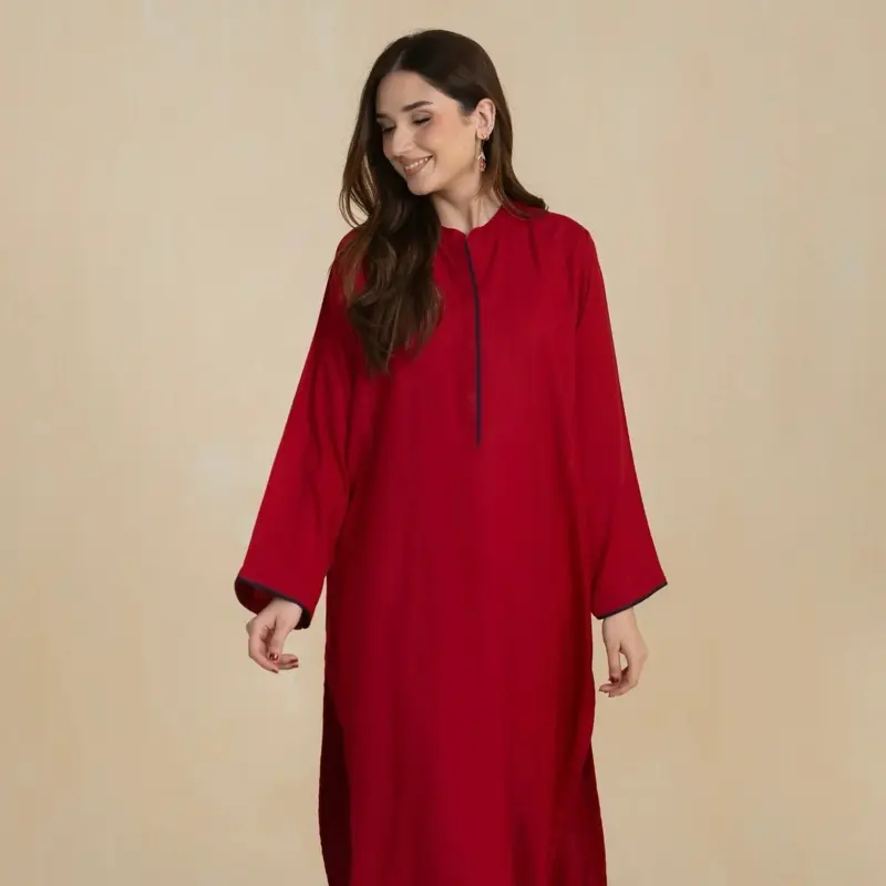 Ria RB-01 Basics 2 pcs Latest Stylish Winter Casual Wear Basic for Women - Outfit, Alpine Peach Fabric