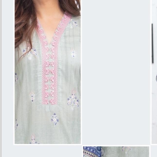 ML7 D4 Pakistani Ladies Readymade Shalwar Kameez Suit with Printed Dupatta 6