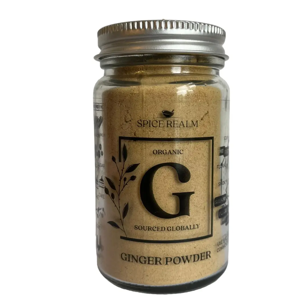 Ginger Powder, Pure Ground Ginger, Fresh Spice, Aromatic Flavour, Natural Seasoning, Cooking Ingredient, Baking Spice, Premium Quality