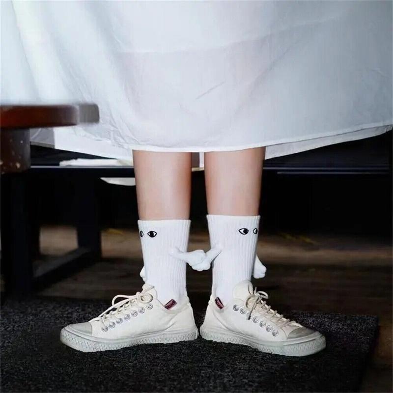 Magnetic Hand Holding Socks 2023, Hand In Hand Socks, Couple Holding Hands Socks 4