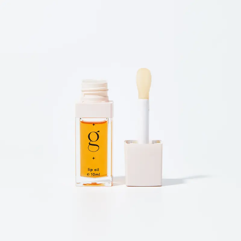 Peach Lip Oil - Glow For It peach flavoured lip oil for plump, hydrated lips 3