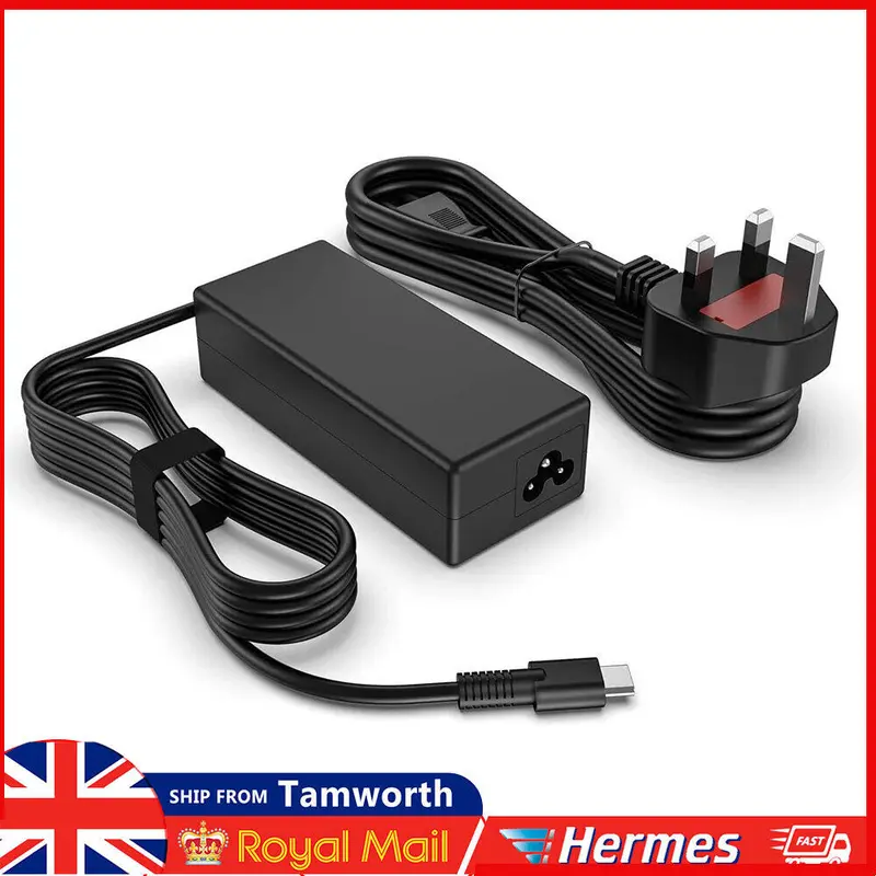 For Lenovo Acer HP Apple Sony ASUS 65W TYPE-C USB-C Laptop Power Adapter Charger 2