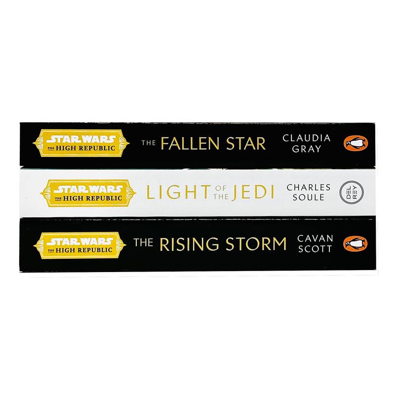 Star Wars: The High Republic Series 3 Books Collection Set (Light of the Jedi, Rising Storm & Fallen Star) 2