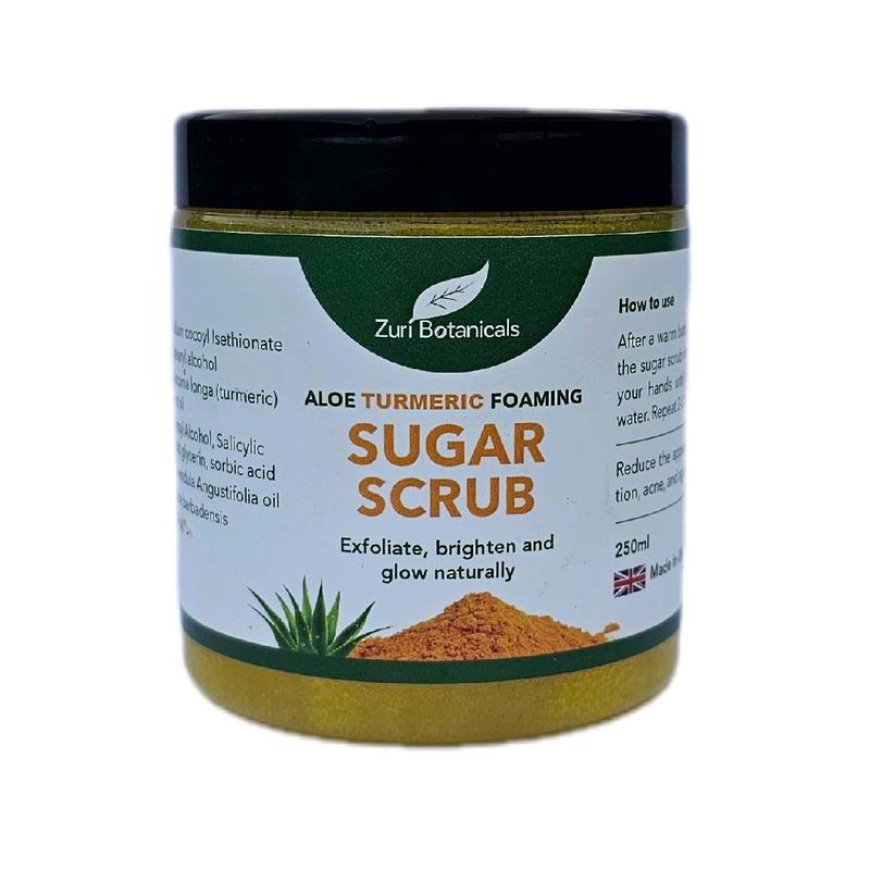 Aloe vera and Turmeric Foaming Sugar Scrub 0