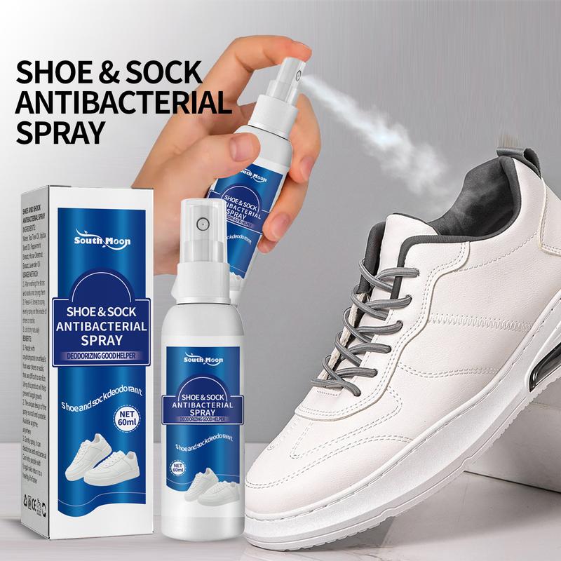 Product Introduction of South Moon Shoes and Socks Deodorant Spray Shoes and Socks Clean Sweaty Feet Deodorize Dry Shoe Cabinet Freshener 3