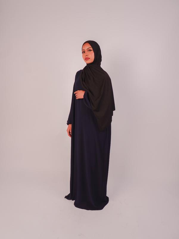 Plain Dubai Abaya with Pocket Regular Fit 3
