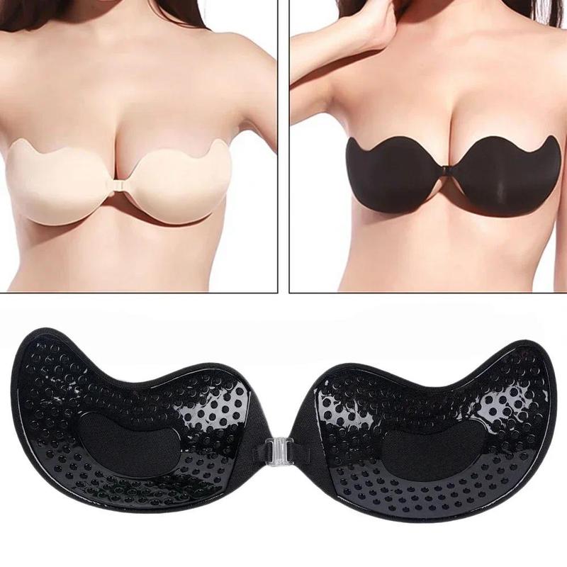 Product Introduction of Invisible Strapless Adhesive Stick Bra Strapless Push Up Bras Women Lingerie Seamless Silicone Nipple Covers Bralette Underwear 9