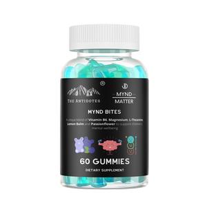 Mynd Bites - The Antidotes - vitamin b6, magnesium, L-theanine, Lemon Balm and Passionflower ashwagandha gummies