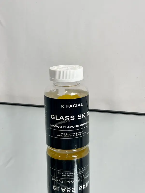 K Facial Glass Skin Vegan Collagen Gummies for Healthy Hair, Skin & Nails made with Seaweed Collagen - Mango Flavour 7