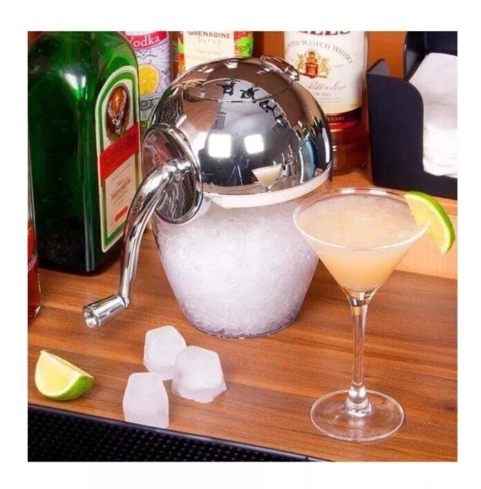 Rotary Action Ice Crusher Professional Barware Perfect for Cocktails Utensils 2