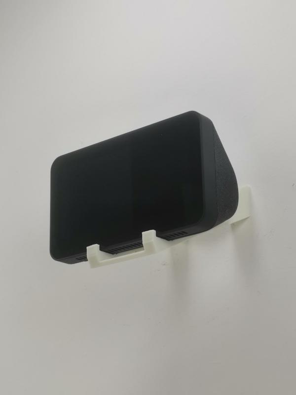 Echo Show 5 Wall Mount Wall Bracket Stand : White (Angled Or Upright) 6