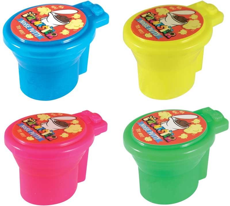PUTTY NOISE TOILET 5X5CM 4 ASSORTED COLS 1