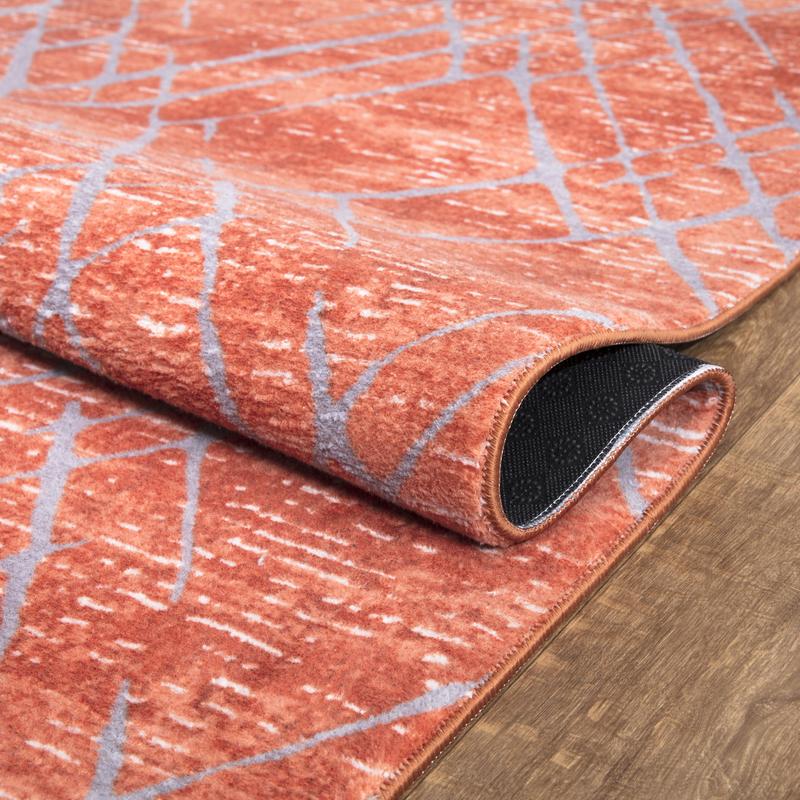 Modern Non Slip Abstract Design Area Rugs for Living Room Bedroom Hallway Runner Mats & Rugs 5
