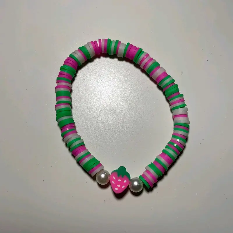 Handmade Clay Bead Braceletd and Necklace Collection 6