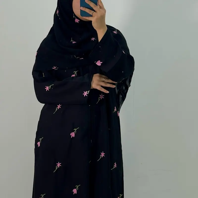 HIBA ABAYA, Modest fashion, size 50 to 60, Muslim Fashion, Womens Islamic Clothing 4