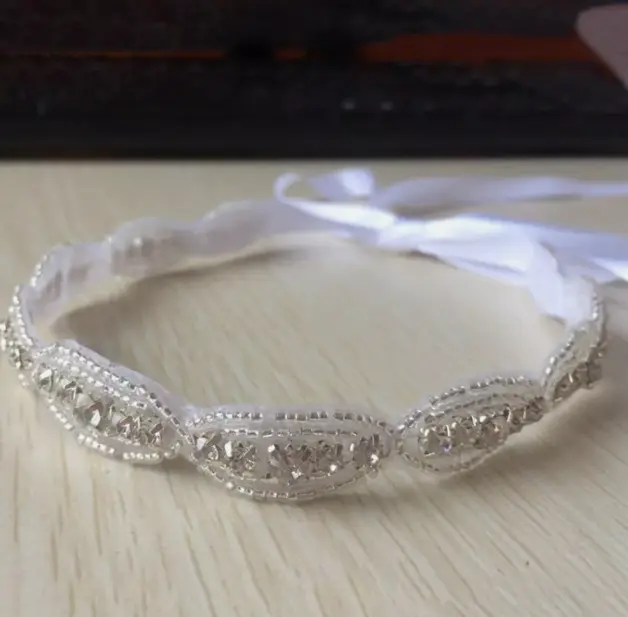 Bridal Headband with Rhinestones and Crystal Embellishments for Flowergirls 1