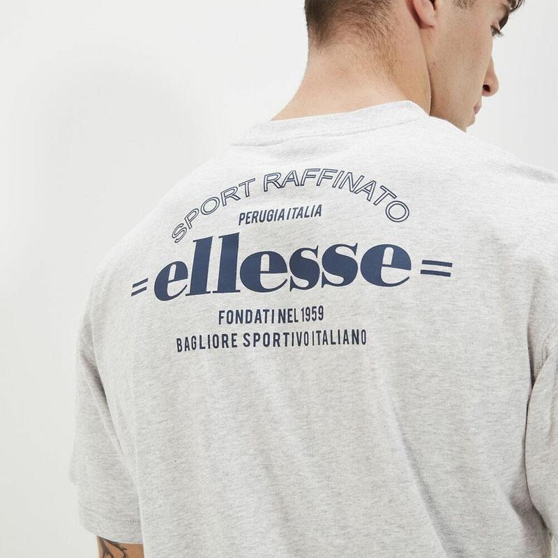 Ellesse Liammo Men's T-Shirt - Short Sleeve Cotton Summer Top - Size M - Menswear, Tshirt Stylish Outdoor 2