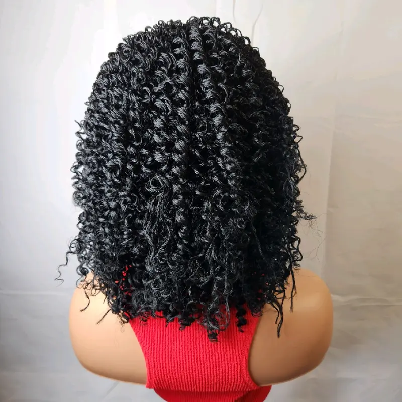 Davina twists on curls, black, 14 inches 3