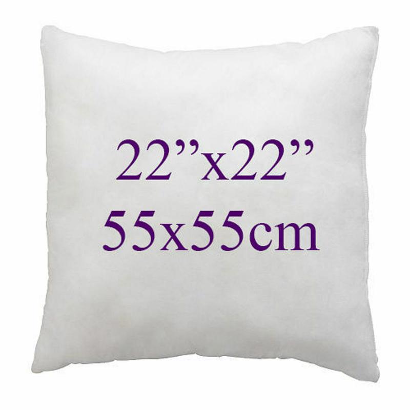 Chilimilii Set of 2 Hollow Fibre Cushion pads,Inserts,Fillers,Inners- Bounce Back Square Cushion pads- White Polyester Square cushions-Hotel Qualtiy Square cushions available in 14" 16" 18" 20" 22" 24" 26" 28" 30" 5