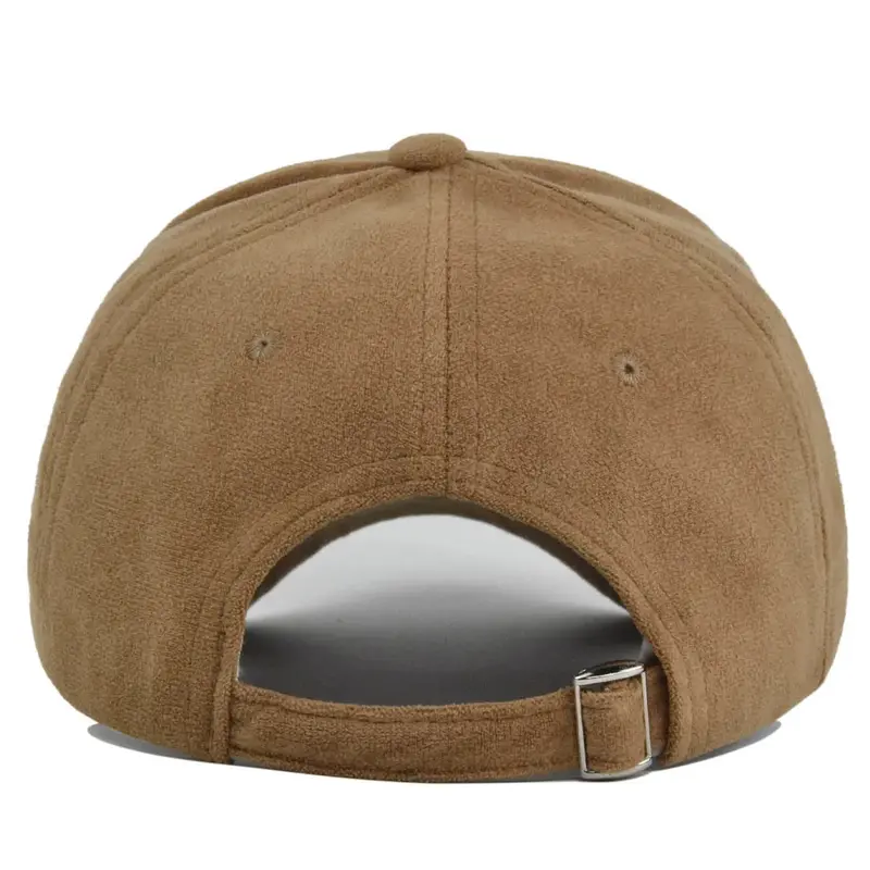 Fashion Suede Baseball Caps For Men Women Autumn Winter Solid Retro Snapback Hip Hop Hat Unisex Street Adjustable Sun Visor Caps 4