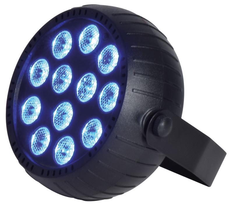 Rechargeable Mini LED PAR Light Easy to use with auto. sound activated or remote control operation Remote Control Included 2