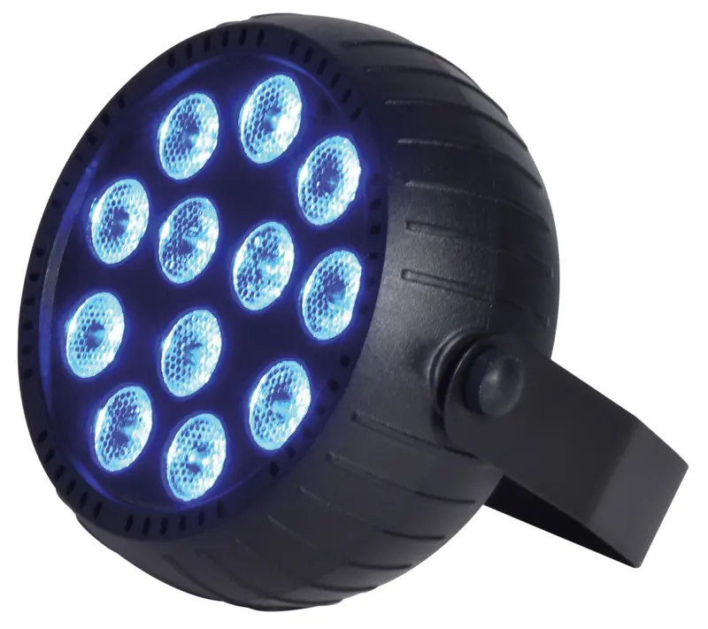 Rechargeable Mini LED PAR Light Easy to use with auto. sound activated or remote control operation Remote Control Included 2