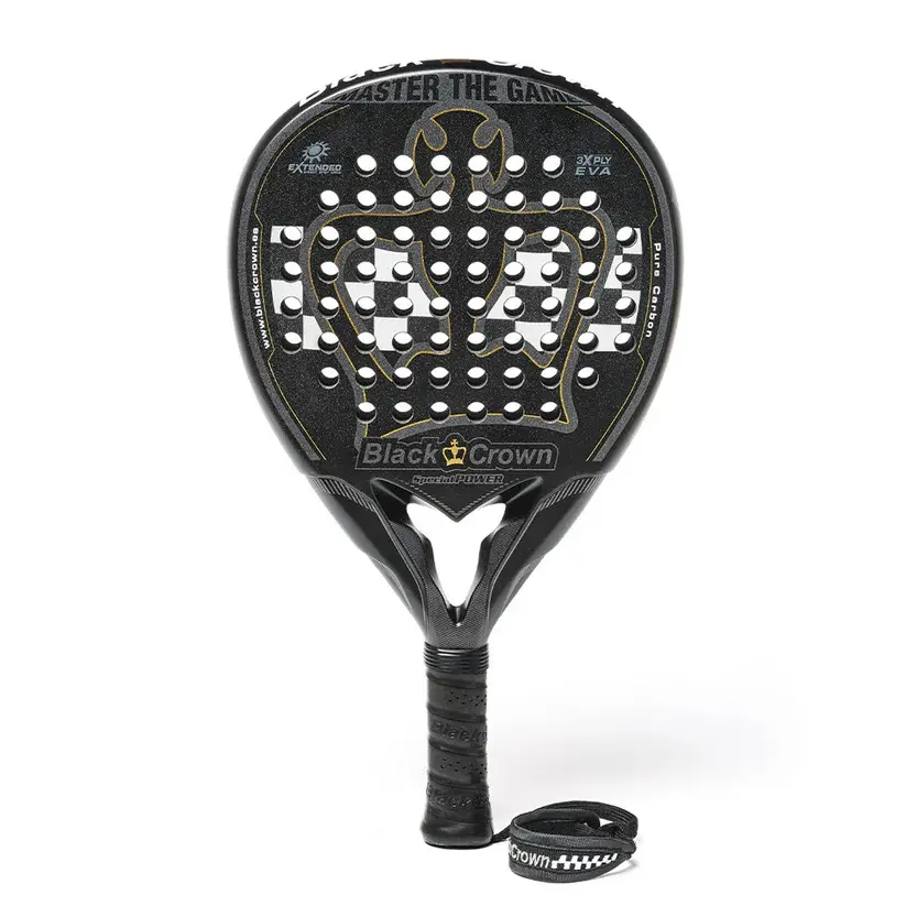 Black Crown Special Power Padel Racket - Perfect for Your Game