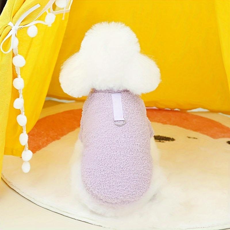 Product Introduction of Ultra-Soft Fleece Dog Sweater - Warm, Cozy, and Machine Washable Winter Pet Apparel for Small Breeds, Perfect for Cold Weather, Outdoor Activities, and Casual Attire 10