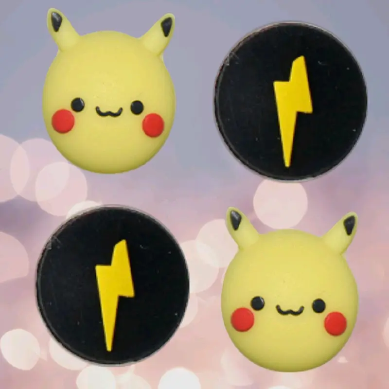 iTech Store Trends For NS Thumb Caps & Grips for NS OLED & NS LITE Consoles - 4PCS - Gaming Accessories 5