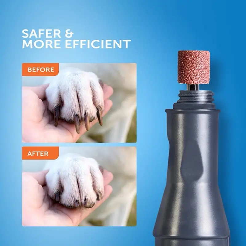 Battery Powered Classic Dog and Cat Nail Grinder - Trimmer for Safe and Effective Pet Nail Care 4
