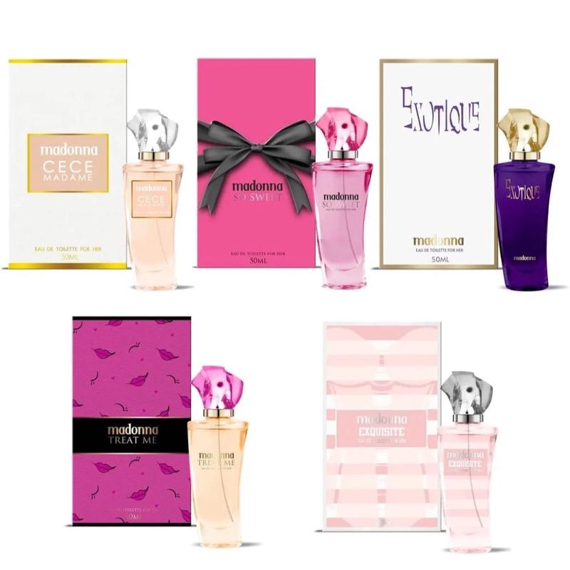 4 X 100ml Women's Ladies Perfume Eau De Parfum Spray Scent Fragrance Gift Set 7