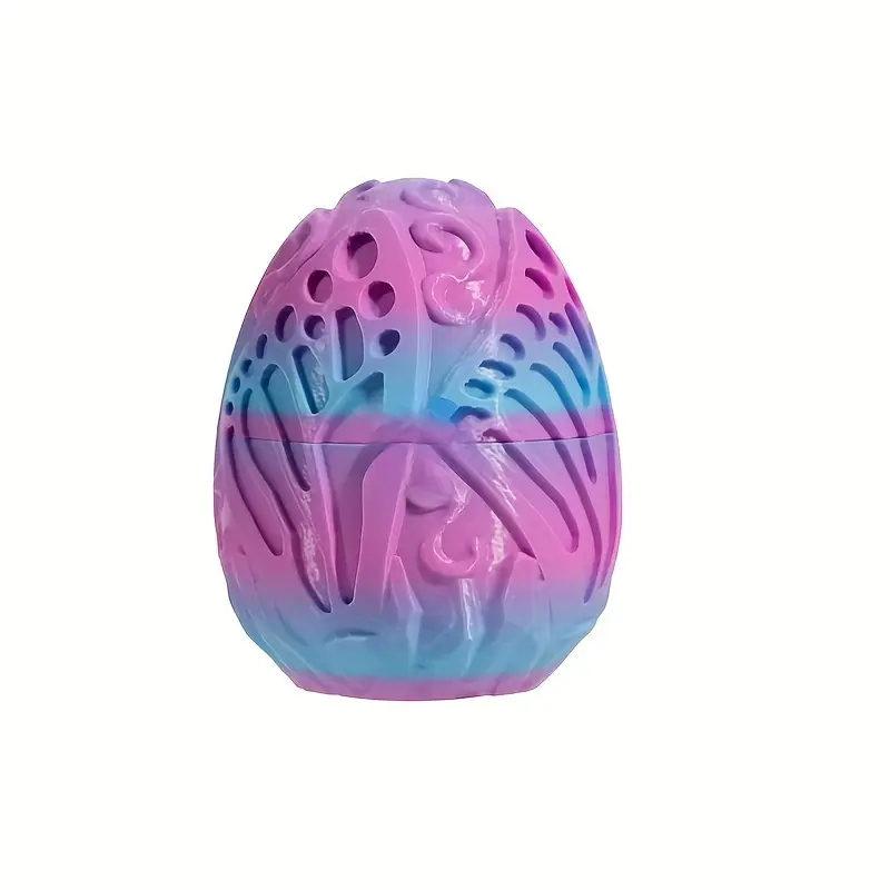 3D Printed Butterfly Dragon Egg Gift Set - Colorful Gemstone Dragon Figurine, Creative Home Decor & Unique Birthday/Holiday Present 3
