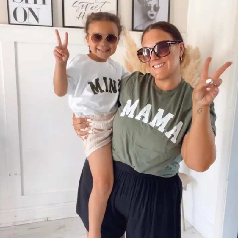 Shelby Mama & Mini College Matching T-Shirts 1
