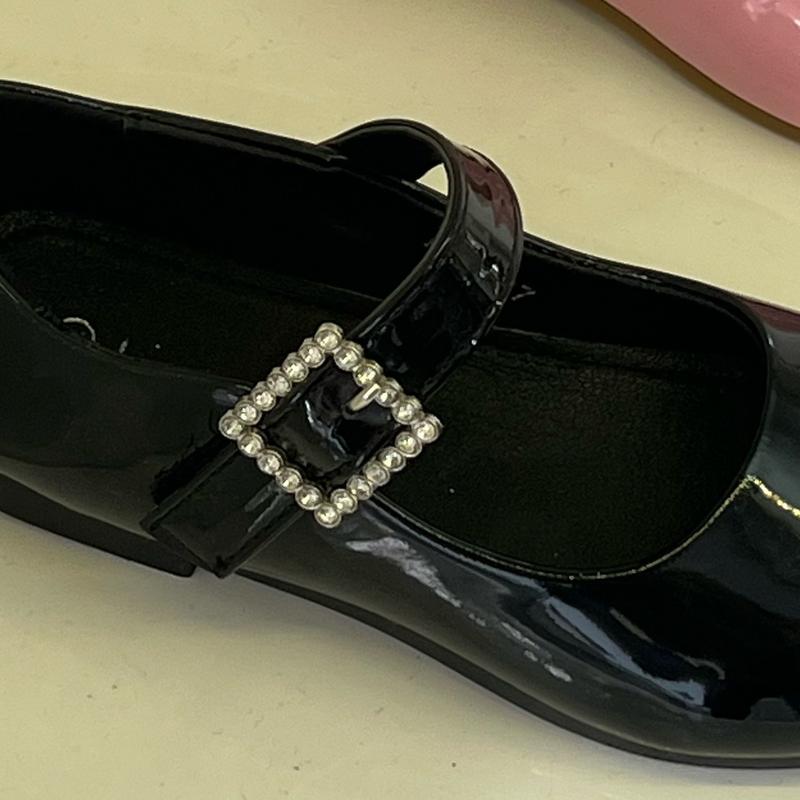 Patent black Spanish style Mary Jane shoes 8-2 0