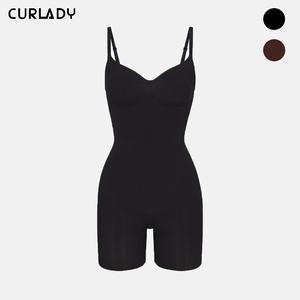 【Curlady】- Waist Trainer Flat Stomach for Slim Woman Shaping Panties Butt Lifter Full Body Shaper Tummy Control Shapewear