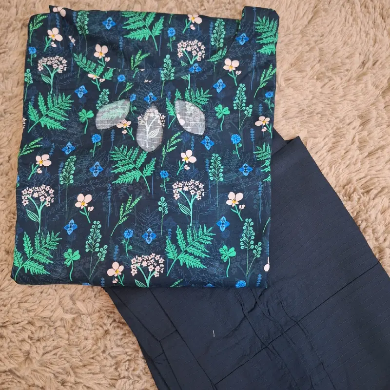MOCO PRINT 2PC WINTER LINEN COLLECTION. 2