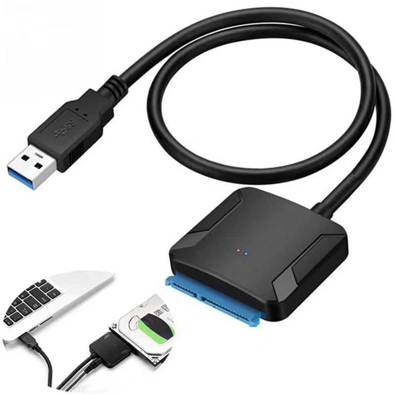 2x SATA to USB 3.0 2.5/3.5 inch HDD SSD Hard Drive Disk Converter Cable Adapter UK 7