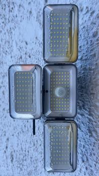 Product Review of Bright Solar LED Lights, Motion-Sensor Outdoor Lamp, Waterproof 4 Adjustable Modes Wall LED Light With Remote Control, Solar Lights Outdoor Wall Light for Garden Patio Yard Garage from r**4 0