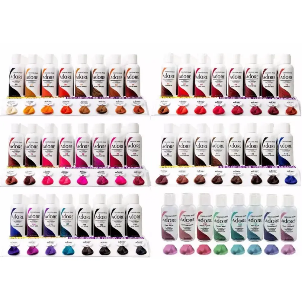 Adore Semi-Permanent Hair Color 118ml – Vibrant Shades for All Hair Types