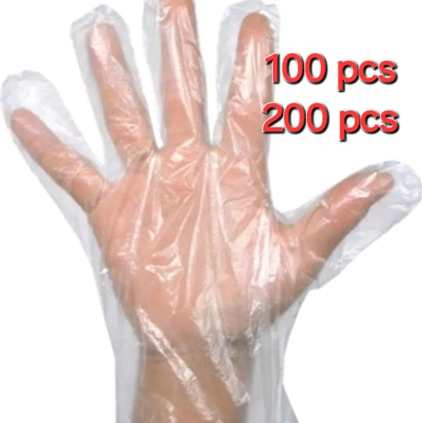 PE Disposable Gloves pk 100/200
