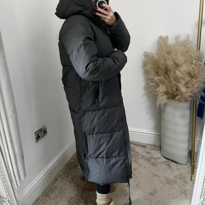 Women's Cozy Longline Hooded Puffer Jacket - Available in Multiple Colors - Womenswear, Coats fashion coat 2
