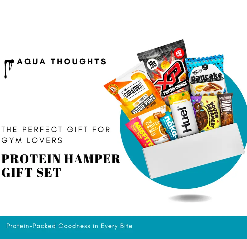 Protein Hamper High-Protein Snacks Gift Box - Premium Gym Gifts for Men & Women - Ideal Hampers for Men, Gym Hamper for Fitness Enthusiasts - Men's & Women's Handpicked Snack Selection 3