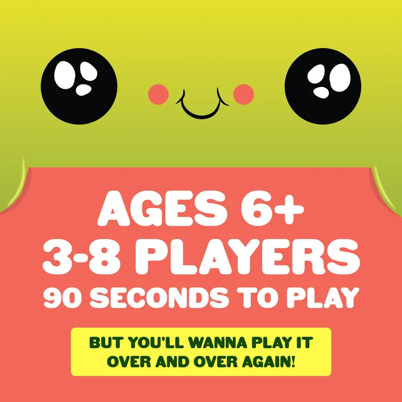Happy Salmon by Exploding Kittens - 3-8 Players - Ages 6+ - 90 Second Rounds - Easy to Learn Quick Matching Card Game - Party Game, Family Game Night, Kid and Adult Card Game 6