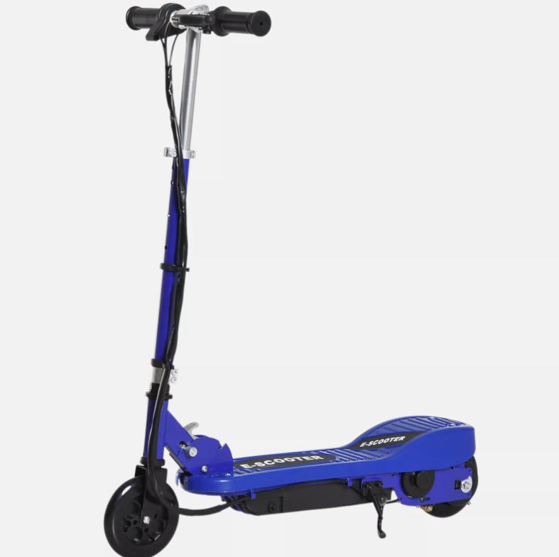 Folding Kids Electric Scooter for 7-14, Blue - Fun and Safe Outdoor Toy for Ages 7-14 4