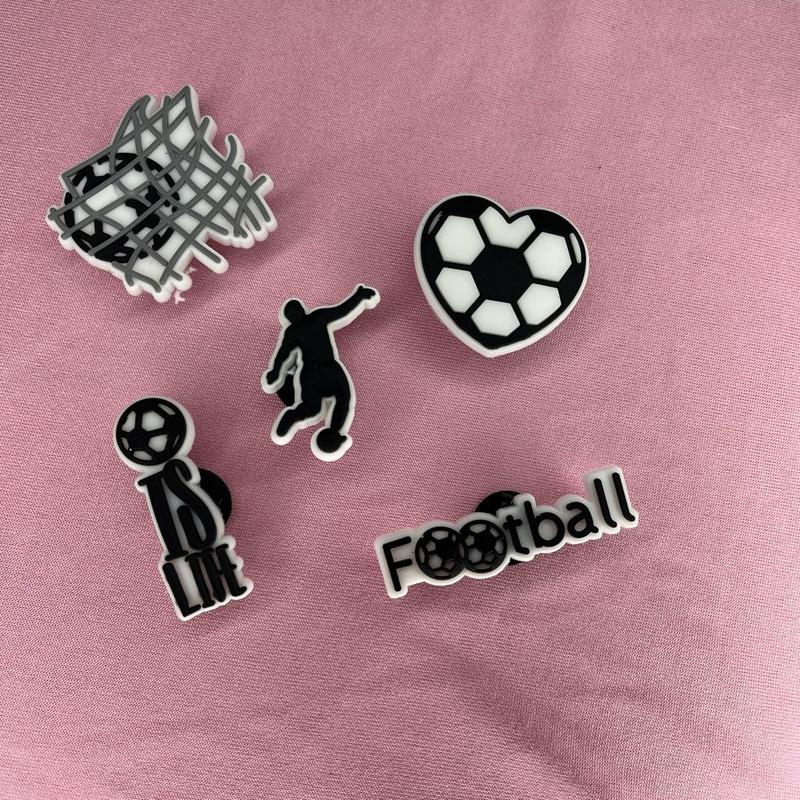 Football charms| shoe charms | shoe decorations | clog decoration | footwear accessories 2