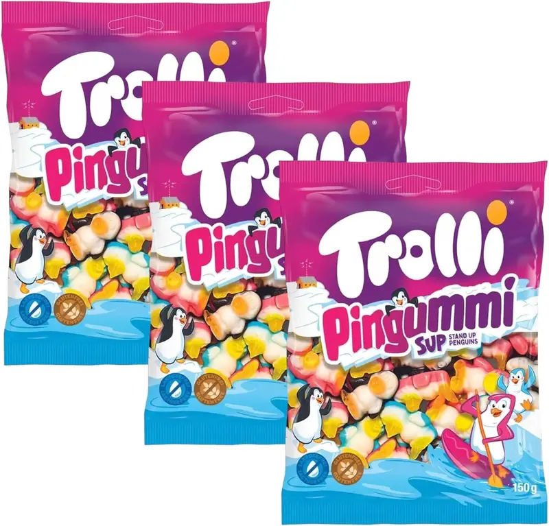 Trolli Pingummi Penguin Sweets - Share Bag 6