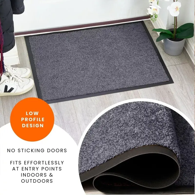 Non-Slip Rubber Backed Door Mat Entryway entryway room luxury modern  cheap runner rugs quality kitchen  room affordable bedroom softrugs vintage rug beautiful center rug floor thick rug  runner lounge antislip wool traditional washable mats viral  rugs 2
