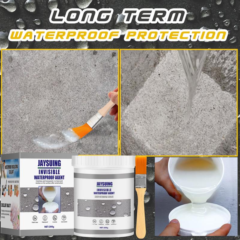 Product Introduction of Jaysuing waterproof glue sealant repairs various water leakage problems. Bathroom and kitchen exterior walls do not need to smash bricks to repair leaks. Paint waterproof glue 11