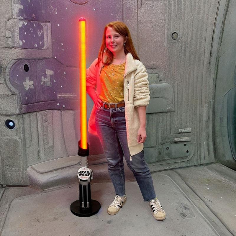 Star Wars Darth Vader Lightsaber 60" LED Floor Lamp – Official Merchandise Perfect for Fans Living Room Lighting 1